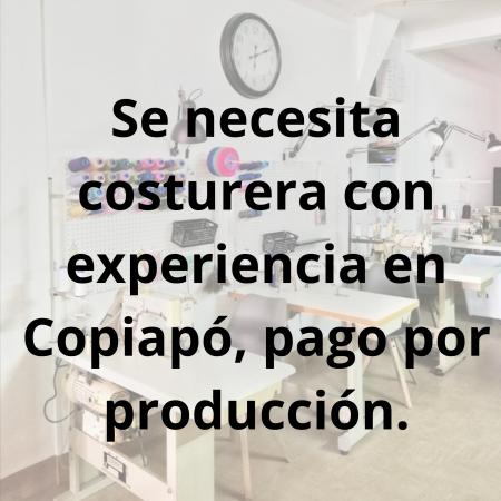 NECESITO MODISTA CON EXPERIENCIA 