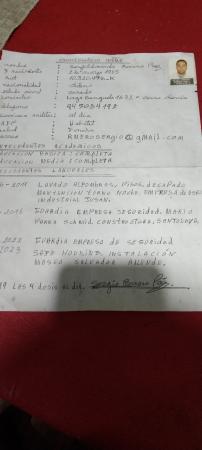 BUSCO TRABAJO EN ASEO INDUSTRIAL,NOCHE 