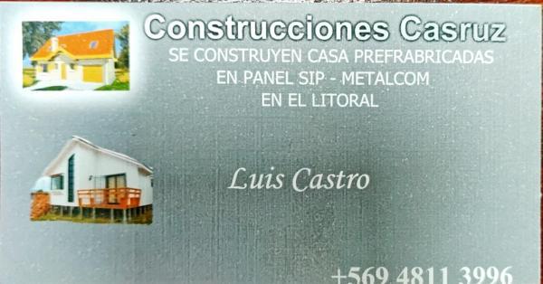 SE CONSTRUYEN CASAS PREFABRICADAS