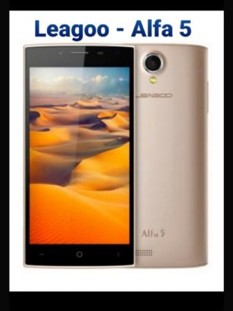 CELULAR LEAGOO, MOD ALFA 5