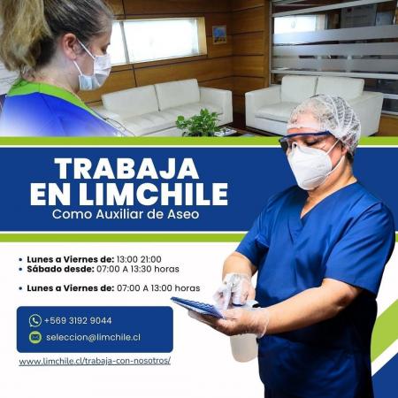 Auxiliar De Aseo Turno Corto Stgo Centro