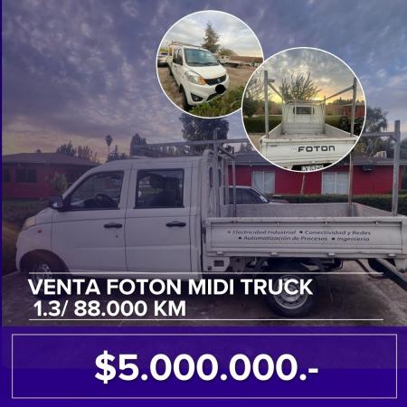 SE VENDE FOTON MIDI TRUCK DOBLE CABINA