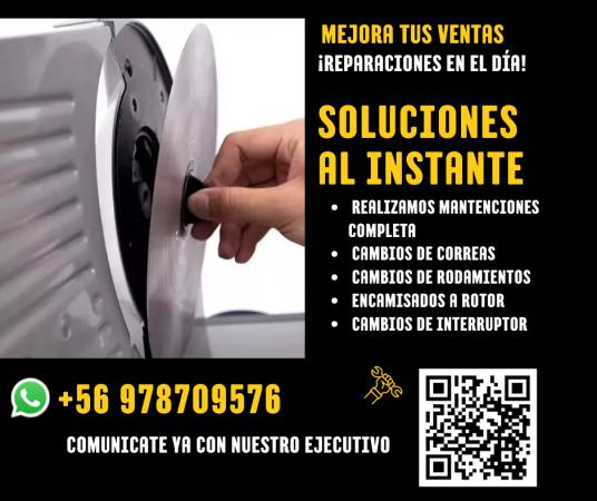 SOLUCIÓN PARA TU CORTADORA DE CECINAS - A DOMICILIO