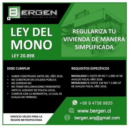 REGULARIZACIÓN DE VIVIENDAS, LEY DEL MONO