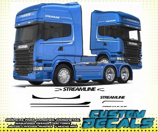 GRAFICAS STREAMLINE  CABINA COMPLETA 