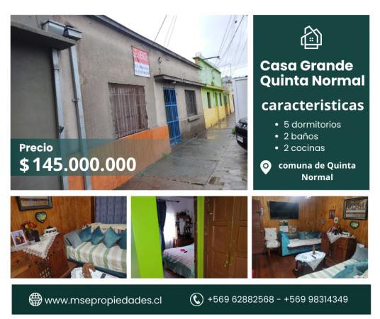 CASA GRANDE QUINTA NORMAL 