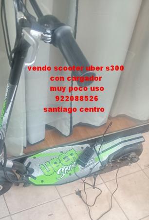 VENDO SCCOTER  UBER S300 CASI NUEVO CON CARGADOR 