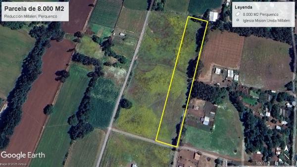 Parcela De 8.000 M2, Perquenco