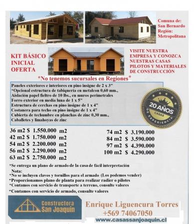 Prefabricadas Kit Inicial Oferta