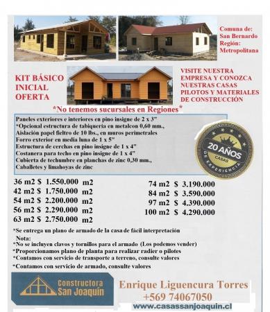 Prefabricadas Kit Inicial Oferta