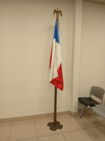 Vendo Mastil Y Bandera De Seda