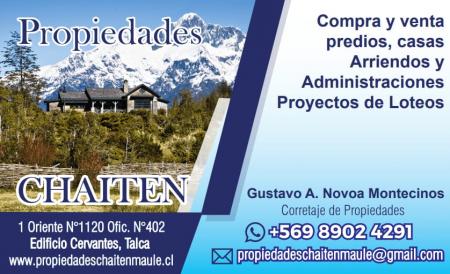 PROPIEDADES CHAITEN MAULE